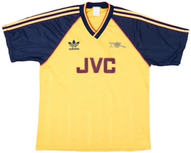 adidas 1988-91 Arsenal Away Shirt - 8/10 - (XL)