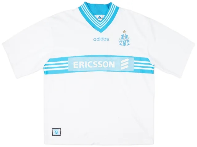 adidas 1997-98 Olympique Marseille Home Shirt - 8/10 - (XL)