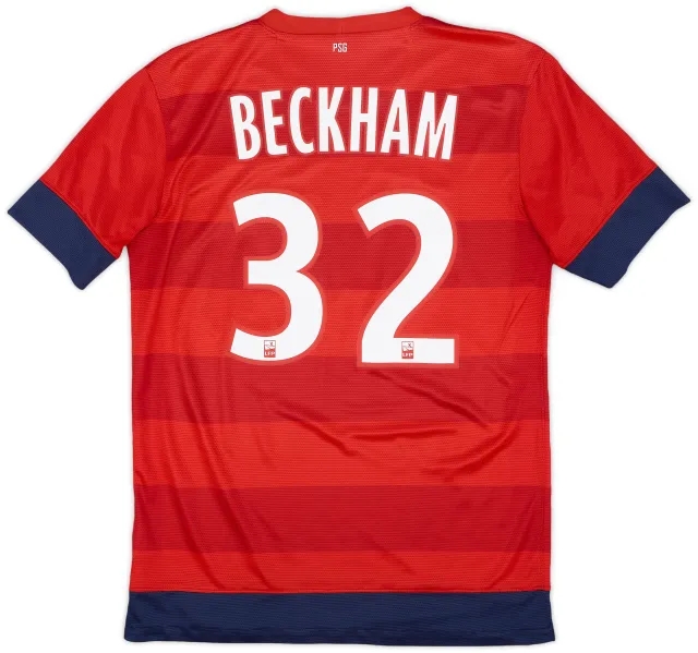 Nike 2012-13 Paris Saint-Germain Away Shirt Beckham #32 - 6/10 - (S)