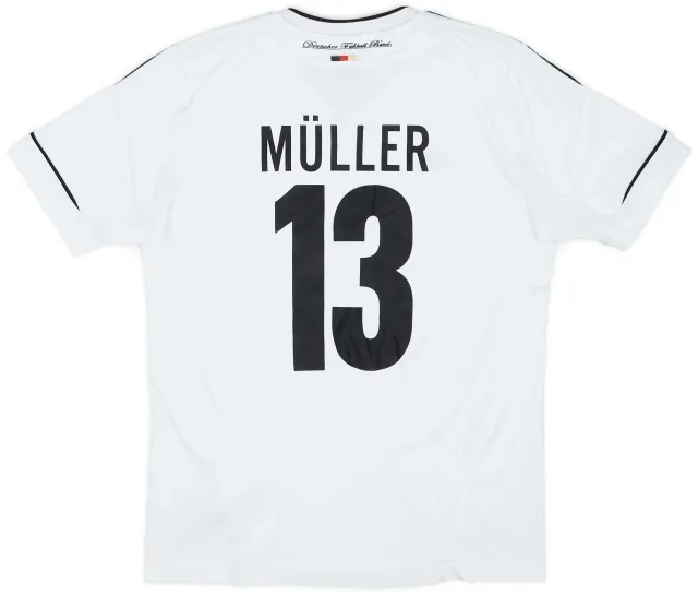 adidas 2012-13 Germany Home Shirt Muller #13 - 7/10 - (M.Boys)