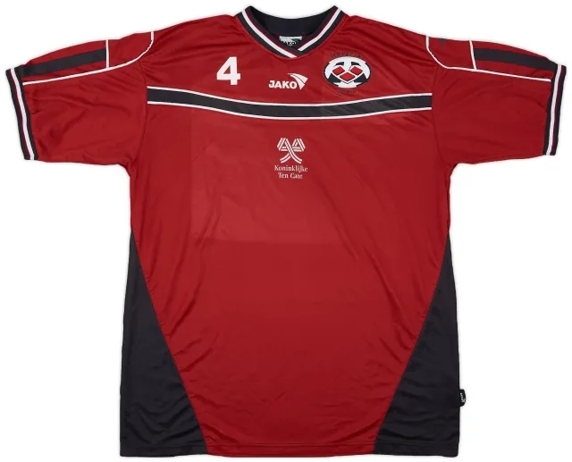 2005-06 Heracles Almelo Player Issue Jako Training Shirt #4 - 8/10 - (XL)