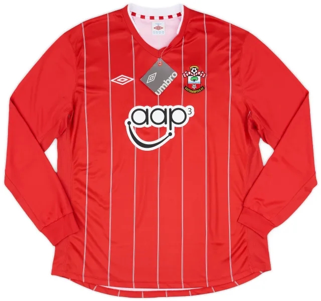 Umbro 2012-13 Southampton Home L/S Shirt (XXL)