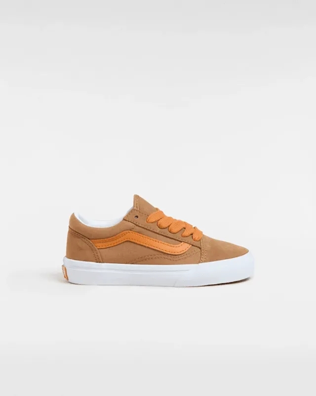 Vans - Kids Old Skool Shoes (4-8 Years), Brown
