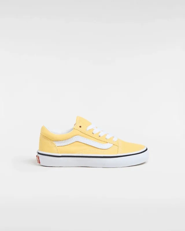 Vans - Kids Old Skool Shoes (4-8 Years), Yellow