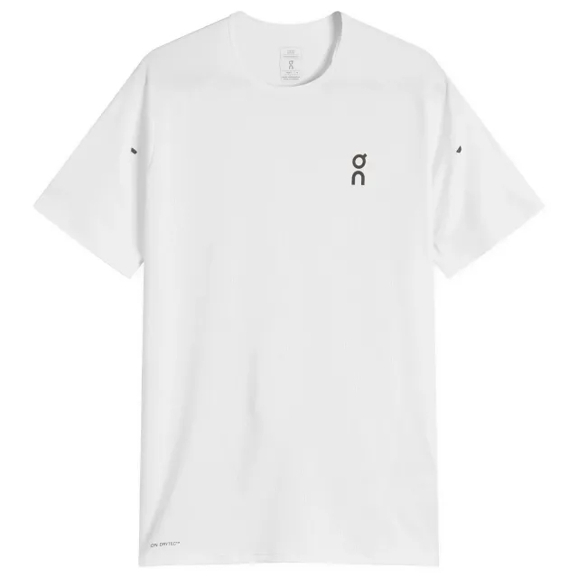 T-Shirt On Performance Short Sleeve Tee White/ Silver M