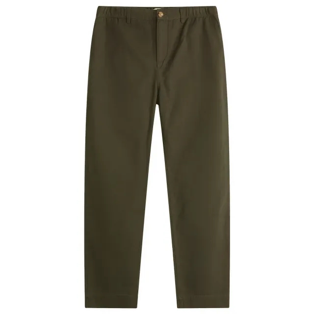 Kestin Men's Inverness Cotton Twill Trousers Fern Green