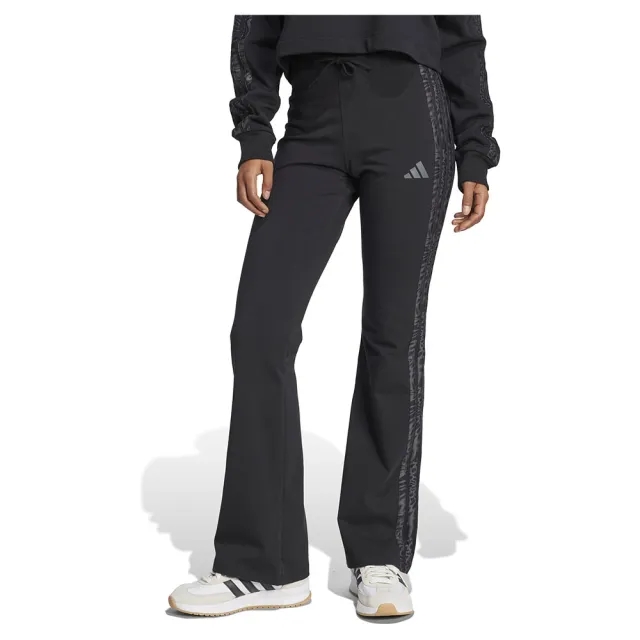 Adidas Essentials 3 Stripes Print Cotton Leggings