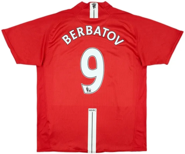 Nike 2007-09 Manchester United Home Shirt Ronaldo #7 - 7/10 - (M)