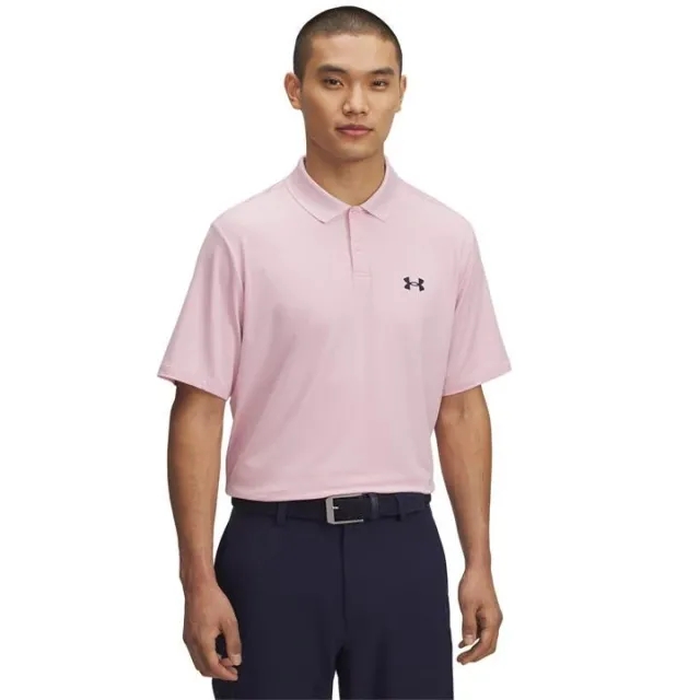 Under Armour  Matchplay Men's Polo Prime Pink / Midnight Navy XXL