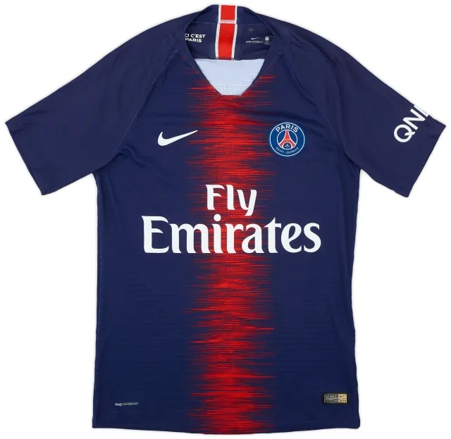 Nike 2018-19 Paris Saint-Germain Authentic Home Shirt Mbappe #7 - 9/10 - (S)