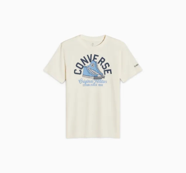 Converse Retro Remix Sneaker T-Shirt - White