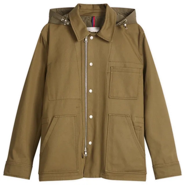 Moncler Men's Guerledan Shirt Jacket Green