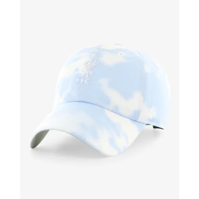 Liverpool FC LFC 47 Adults Clean Up Colombia Cap Sky Blue & White