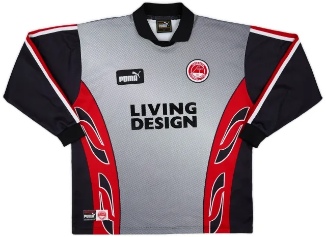 Puma 1997-98 Aberdeen GK Shirt - 9/10 - (L)