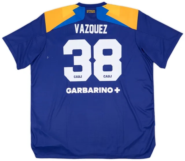 adidas 2021-22 Boca Juniors Authentic Third Shirt Vazquez #38 - 7/10 - (XXL)