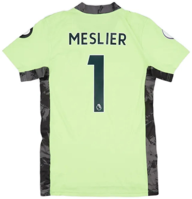 adidas 2020-21 Leeds United GK S/S Shirt Meslier #1 - 8/10 - (S)