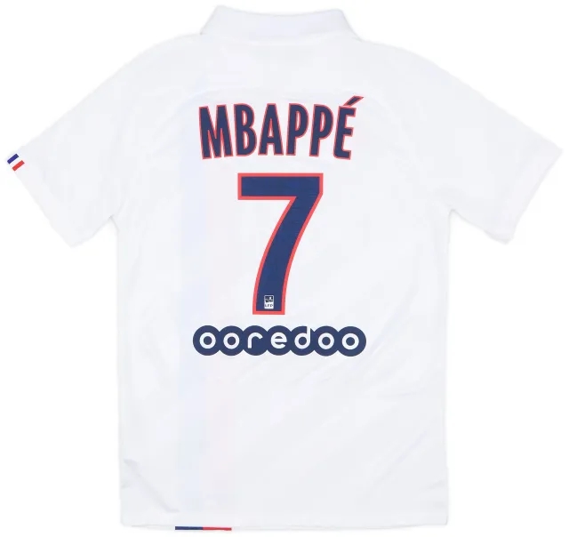 Nike 2019-20 Paris Saint-Germain Third Shirt Mbappe #7 - 10/10 - (S)