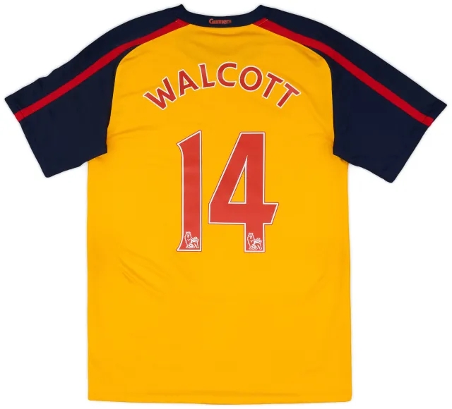 Nike 2008-09 Arsenal Away Shirt Walcott #14 - 8/10 - (S)