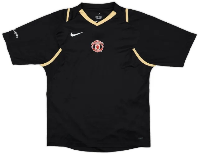 2006-07 Manchester United Nike Training Shirt - 9/10 - (S)