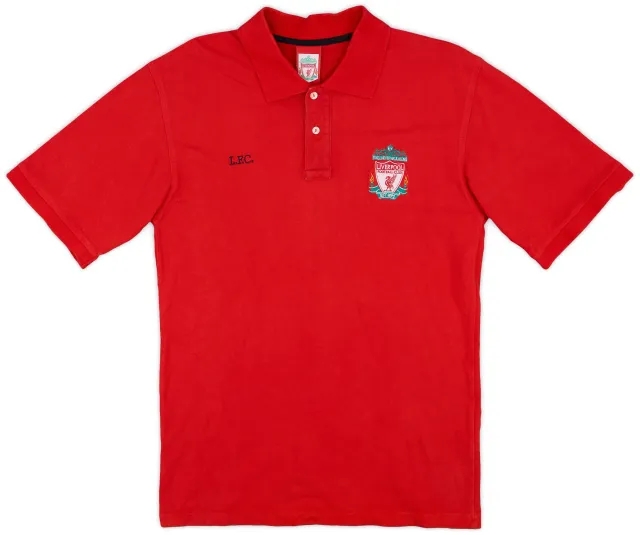 Polo Shirts 2005-06 Liverpool Polo Shirt - 9/10 - (M)