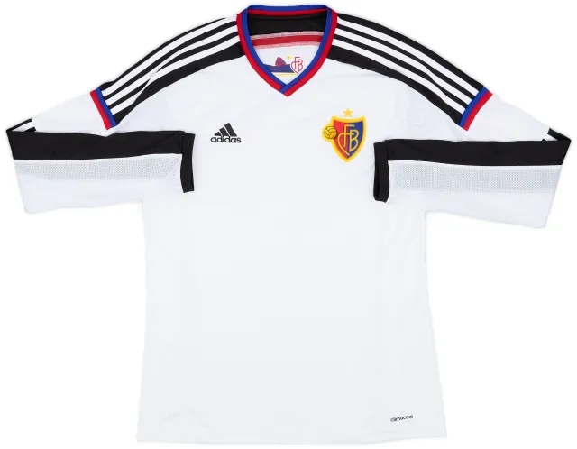 adidas 2014-15 FC Basel Away L/S Shirt - 8/10 - (L)