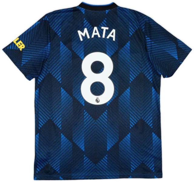 adidas 2021-22 Manchester United Third Shirt Mata #8 - 10/10 - (L)