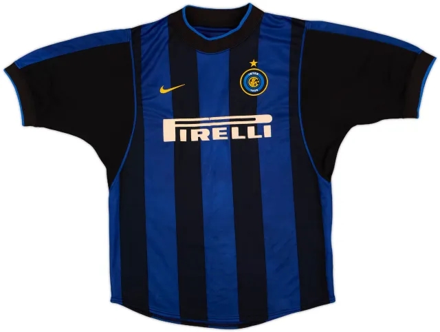 Nike 2000-01 Inter Milan Home Shirt Ronaldo #9 - 8/10 - (L)