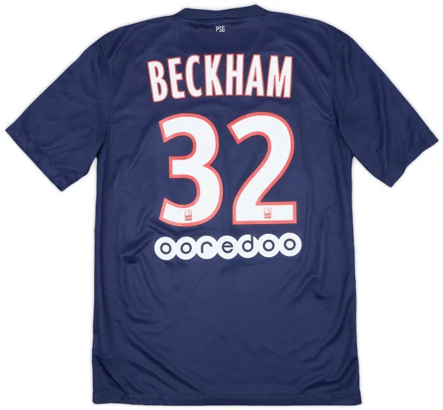 Nike 2012-13 Paris Saint-Germain Home Shirt Beckham #32 - 9/10 - (S)