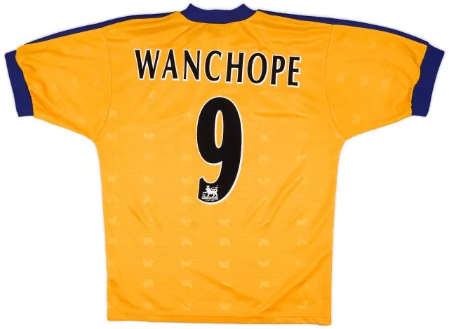 Puma 1997-98 Derby County Away Shirt Wanchope #9 - 9/10 - (M)