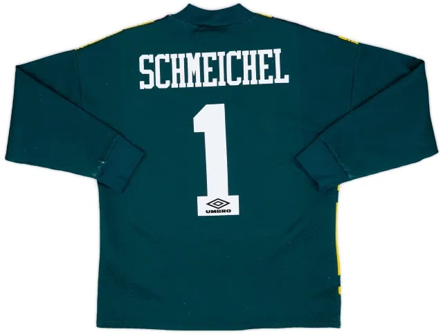 Umbro 1994-97 Manchester United GK Shirt Schmeichel #1 - 5/10 - (M)