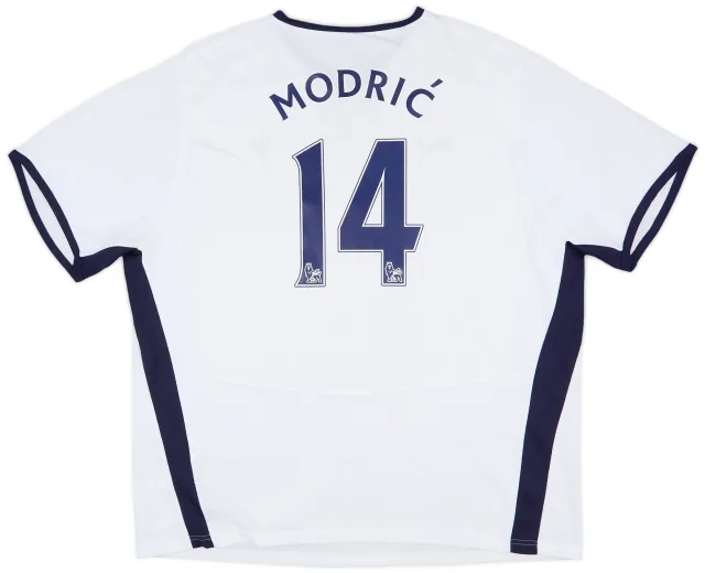 Puma 2008-09 Tottenham Home Shirt Modric #14 - 7/10 - (3XL)