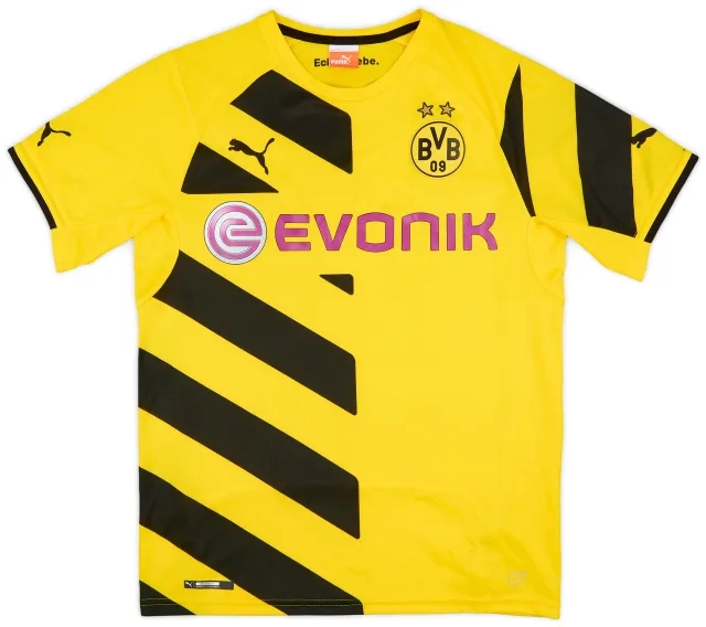 Puma 2014-15 Borussia Dortmund Home Shirt - 7/10 - (M)