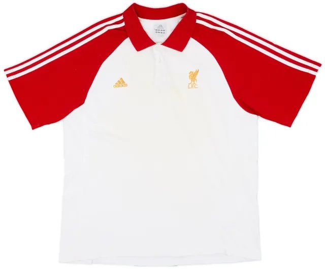 2007-08 Liverpool adidas Polo Shirt - 5/10 - (XL)