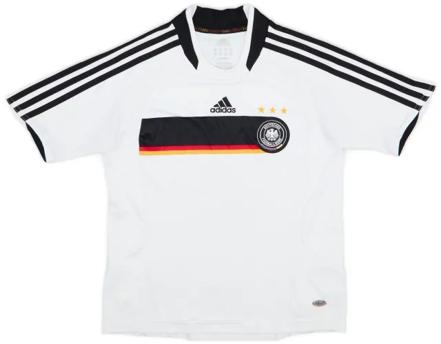 adidas 2008-09 Germany Home Shirt - 6/10 - (6-7 Years)