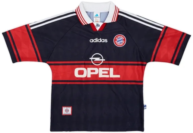 adidas 1997-99 Bayern Munich Home Shirt - 8/10 - (Y)