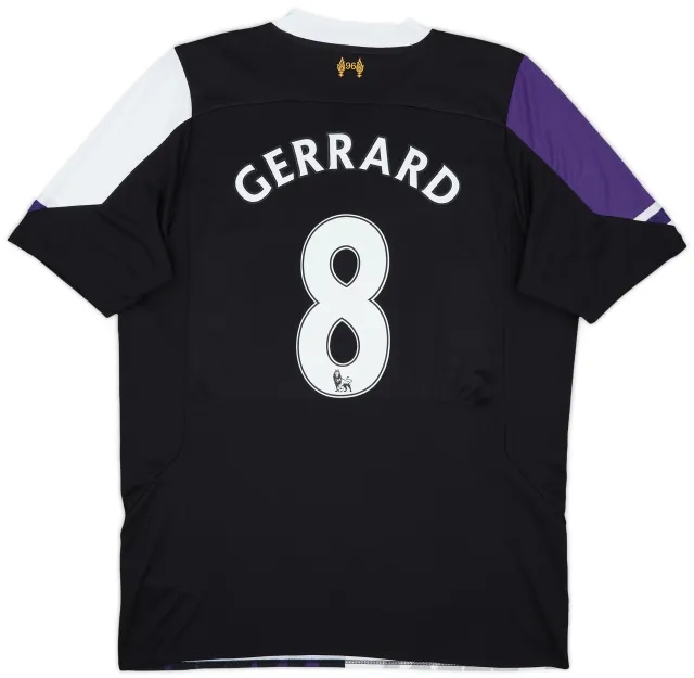 2013-14 Liverpool Third Shirt Gerrard #8 - 10/10 - (XL)