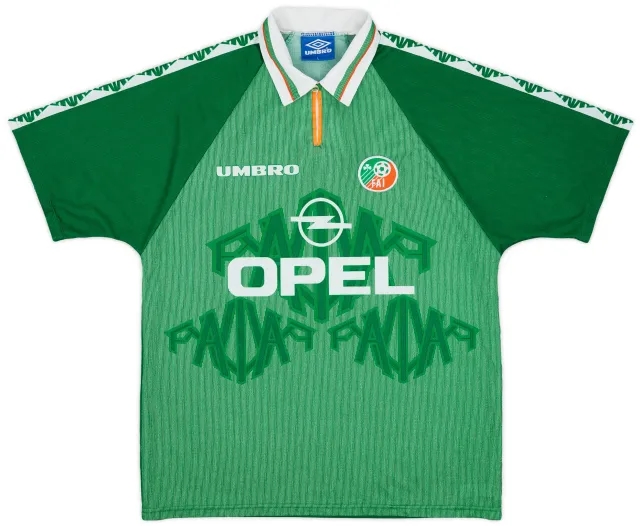 Umbro 1996-98 Ireland Home Shirt - 8/10 - (L)