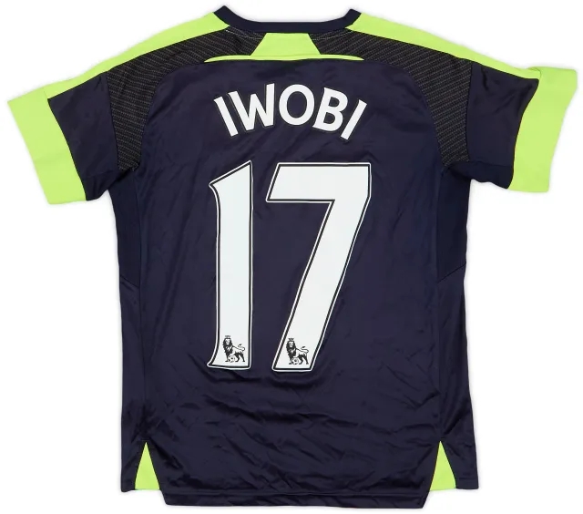 Puma 2016-17 Arsenal Third Shirt Iwobi #17 - 7/10 - (M.Boys)