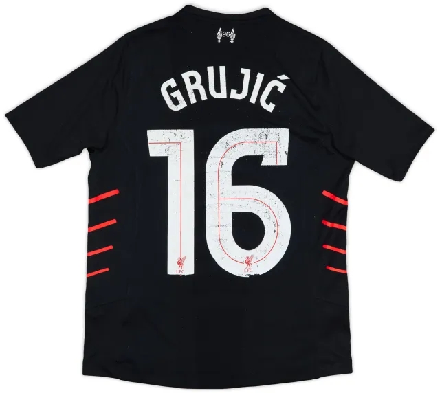 NewBalance 2016-17 Liverpool Away Shirt Grujic #16 - 5/10 - (L.Boys)