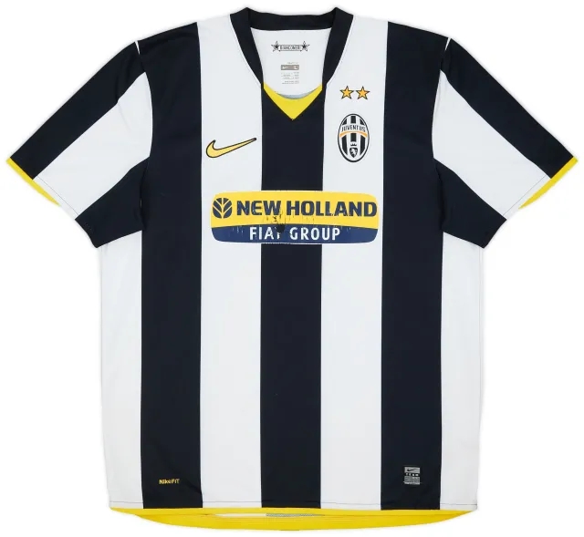 Nike 2008-09 Juventus Home Shirt - 5/10 - (L)