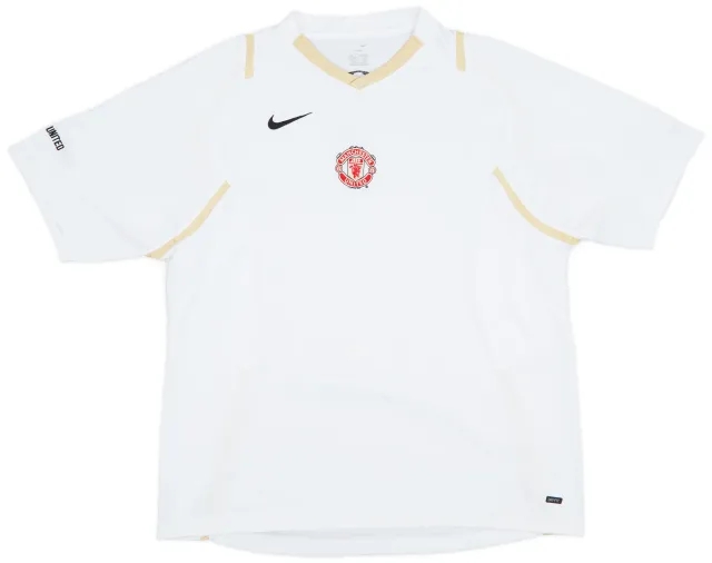 2006-07 Manchester United Nike Training Shirt - 8/10 - (L)