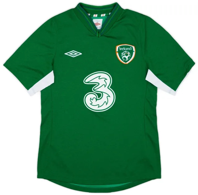 Umbro 2013-14 Ireland Home Shirt - 6/10 - (S)