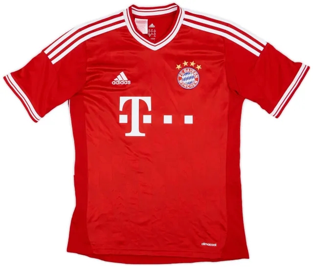 adidas 2013-14 Bayern Munich Home Shirt - 8/10 - (XL.Boys)