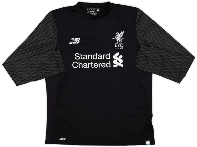 NewBalance 2017-18 Liverpool '125 Years' GK Shirt - 10/10 - (XL.Boys)