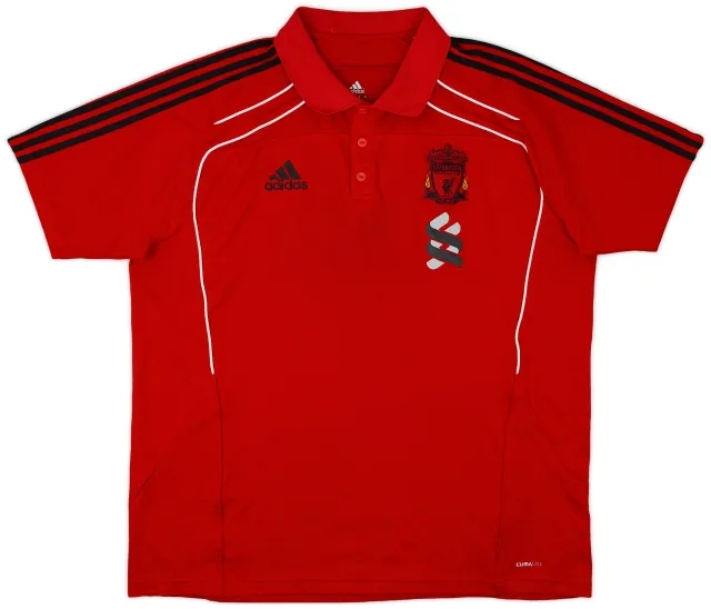 2010-11 Liverpool adidas Polo Shirt - 6/10 - (XXL)