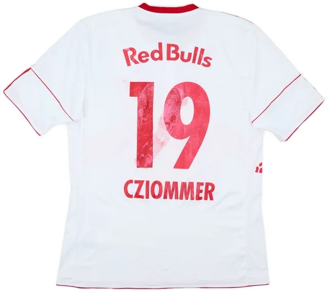 adidas 2010-12 Red Bull Salzburg Home Shirt Cziommer #19 - 4/10 - (L)