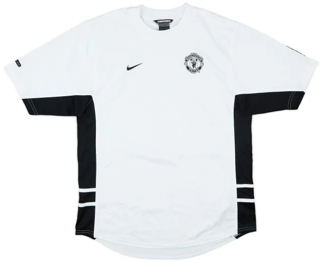 2002-03 Manchester United Nike Training Shirt - 9/10 - (M)