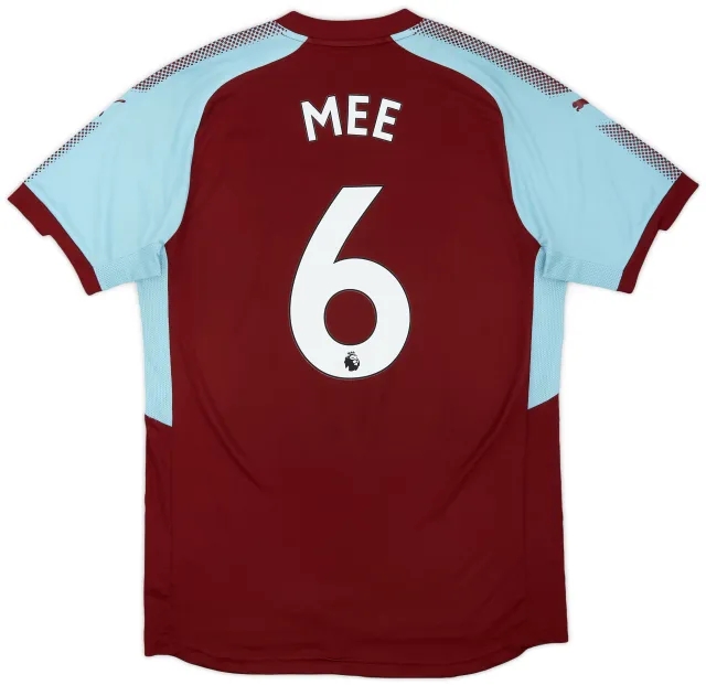 Puma 2017-18 Burnley Home Shirt Mee #6 - 8/10 - (L)