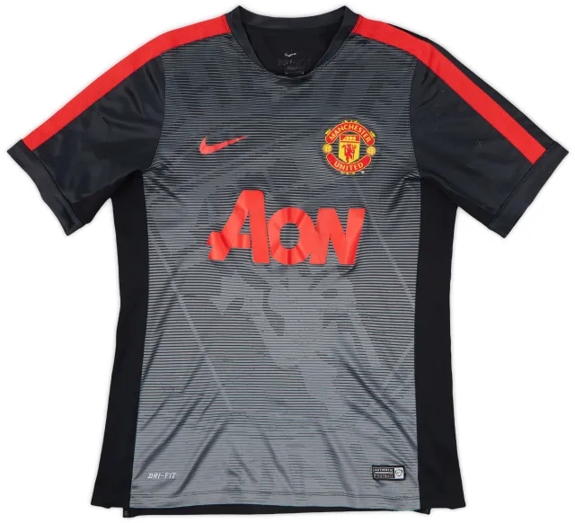 2014-15 Manchester United Nike Training Shirt - 8/10 - (L)