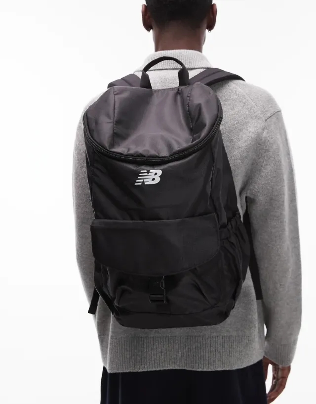New Balance Large Backpack In Black